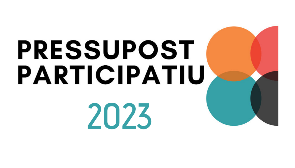 Imatge pels mitjans: Pressupost Participatiu 2023