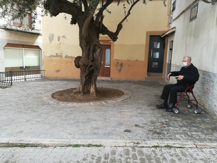 Col-locació de dos bancs o com a minim dos seients a la plaça del Tossol, pensant en les persones grans.
